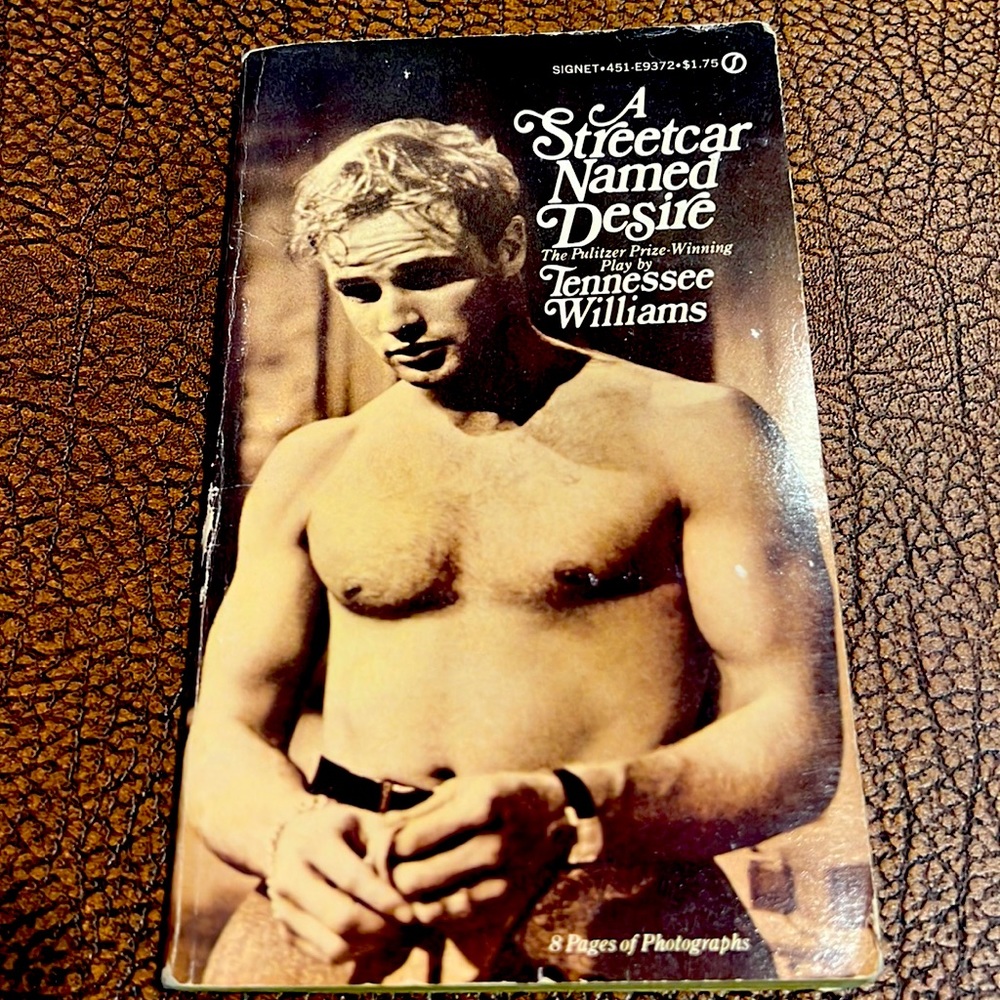 Tennessee Williams Book A Streetcar Named Desire the Pulitzer Prize Winning Play
